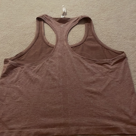 Lululemon, size 18, swifty tank in pink - Picture 2 of 4